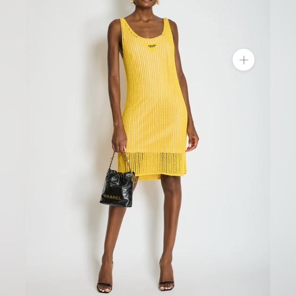 Authentic Prada Vibrant Yellow Knit Top - Picture 7 of 8